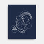 The Goat Astrological Sign-None-Stretched-Canvas-tobefonseca