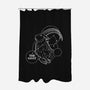 The Goat Astrological Sign-None-Polyester-Shower Curtain-tobefonseca