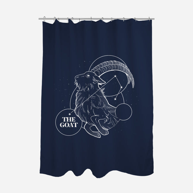 The Goat Astrological Sign-None-Polyester-Shower Curtain-tobefonseca