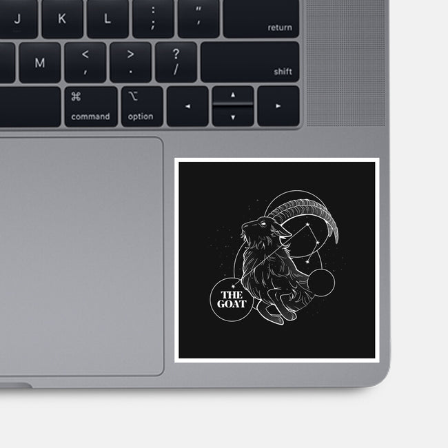 The Goat Astrological Sign-None-Glossy-Sticker-tobefonseca