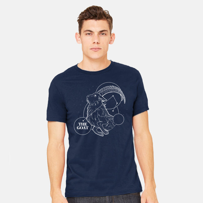The Goat Astrological Sign-Mens-Heavyweight-Tee-tobefonseca