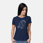 The Goat Astrological Sign-Womens-Basic-Tee-tobefonseca