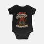 Life Is Better Around The Campfire-Baby-Basic-Onesie-tobefonseca