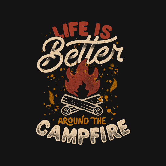 Life Is Better Around The Campfire-None-Glossy-Sticker-tobefonseca
