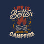 Life Is Better Around The Campfire-Mens-Heavyweight-Tee-tobefonseca