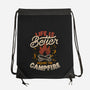 Life Is Better Around The Campfire-None-Drawstring-Bag-tobefonseca