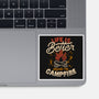 Life Is Better Around The Campfire-None-Glossy-Sticker-tobefonseca