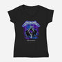 Metal Carl-Womens-V-Neck-Tee-retrodivision