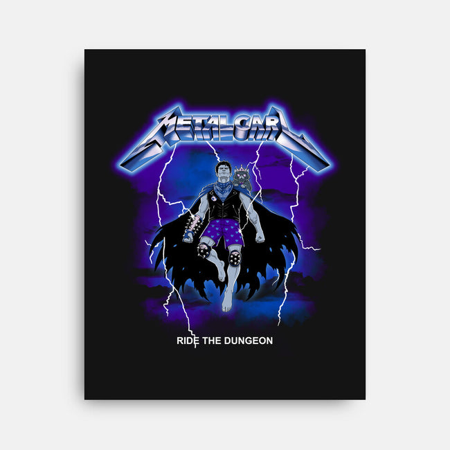 Metal Carl-None-Stretched-Canvas-retrodivision