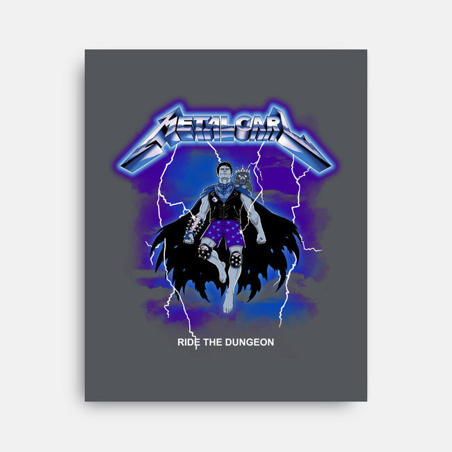 Metal Carl-None-Stretched-Canvas-retrodivision