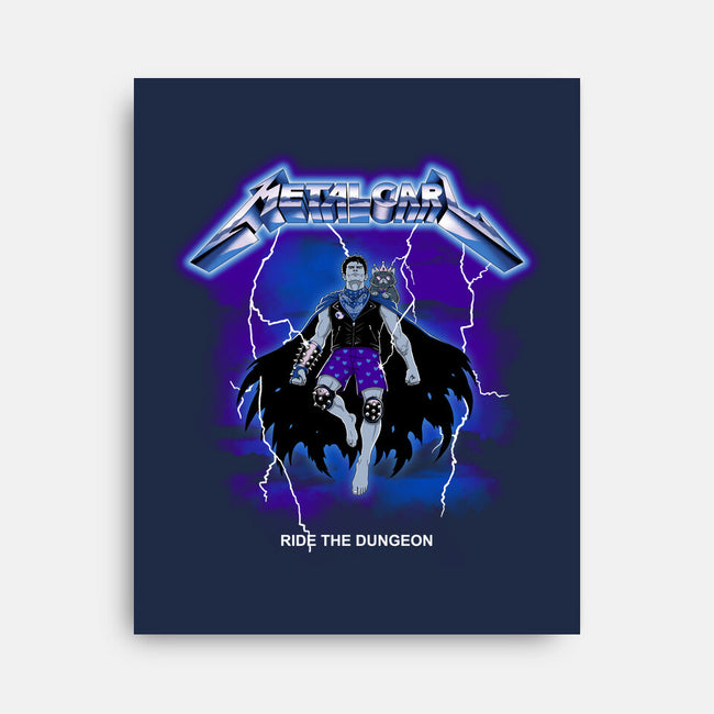 Metal Carl-None-Stretched-Canvas-retrodivision