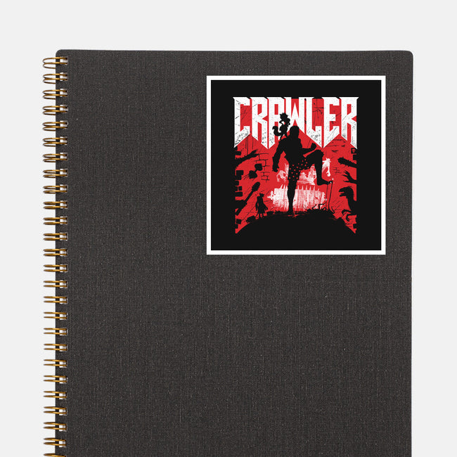 Classic Crawler-None-Glossy-Sticker-rocketman_art