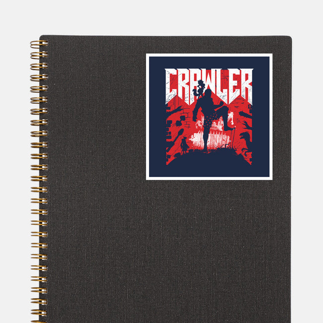 Classic Crawler-None-Glossy-Sticker-rocketman_art
