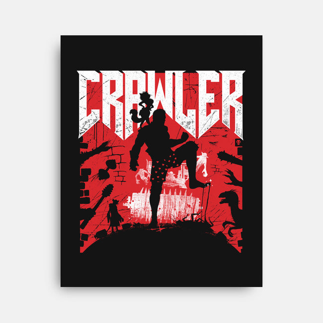 Classic Crawler-None-Stretched-Canvas-rocketman_art