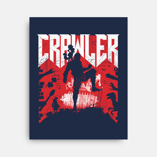 Classic Crawler-None-Stretched-Canvas-rocketman_art