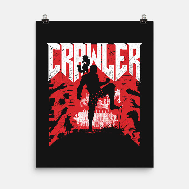 Classic Crawler-None-Matte-Poster-rocketman_art