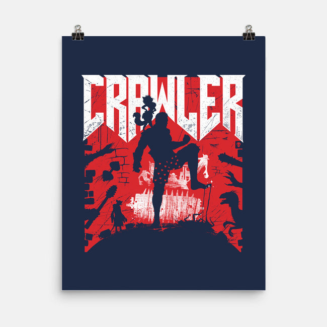 Classic Crawler-None-Matte-Poster-rocketman_art