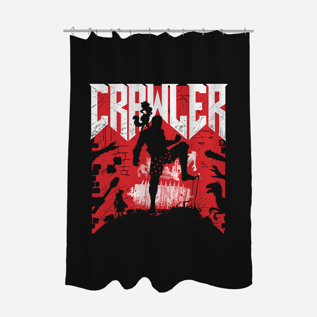 Classic Crawler-None-Polyester-Shower Curtain-rocketman_art