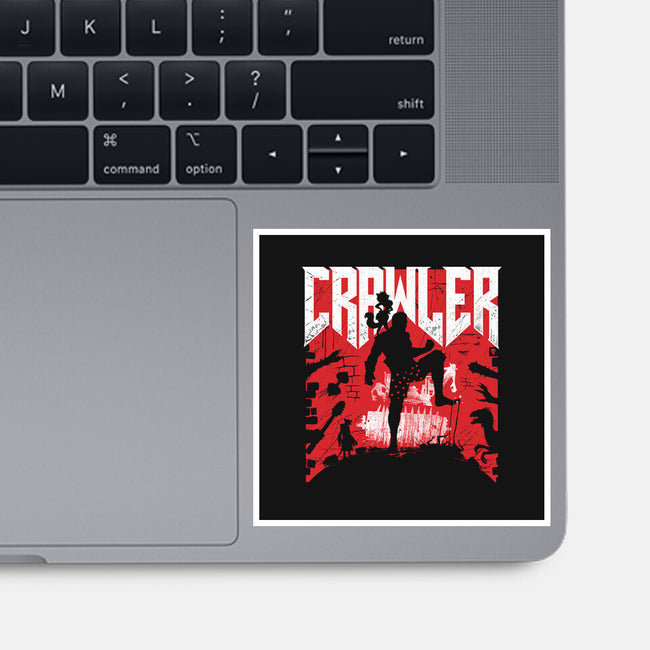 Classic Crawler-None-Glossy-Sticker-rocketman_art