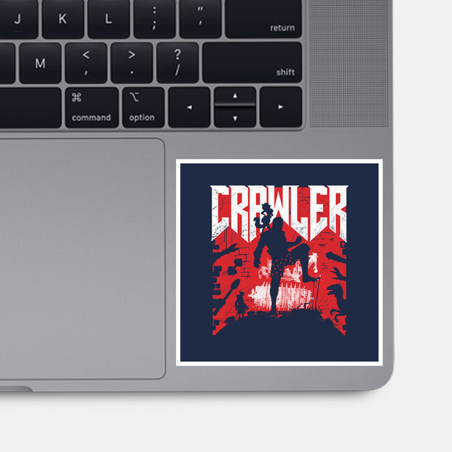Classic Crawler-None-Glossy-Sticker-rocketman_art