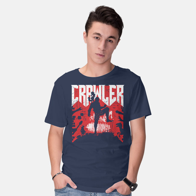 Classic Crawler-Mens-Basic-Tee-rocketman_art