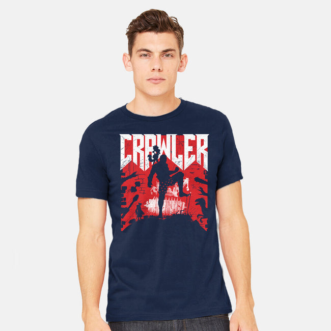 Classic Crawler-Mens-Heavyweight-Tee-rocketman_art
