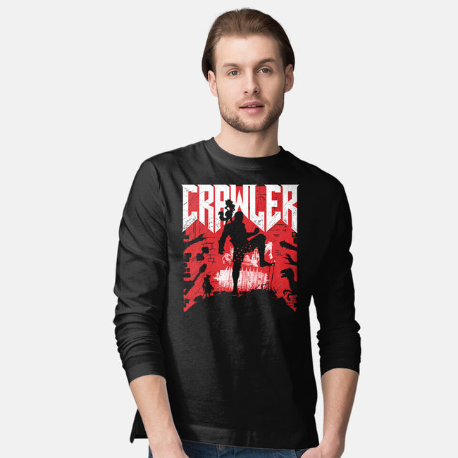 Classic Crawler-Mens-Long Sleeved-Tee-rocketman_art