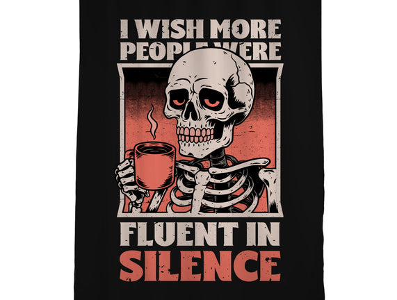Skull Coffee Silence