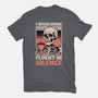 Skull Coffee Silence-Unisex-Basic-Tee-Studio Mootant
