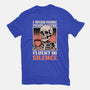 Skull Coffee Silence-Mens-Premium-Tee-Studio Mootant