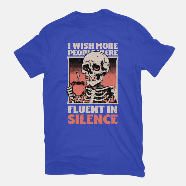 Skull Coffee Silence-Mens-Heavyweight-Tee-Studio Mootant