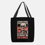 Skull Coffee Silence-None-Basic Tote-Bag-Studio Mootant