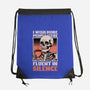 Skull Coffee Silence-None-Drawstring-Bag-Studio Mootant
