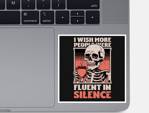 Skull Coffee Silence