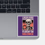 Skull Coffee Silence-None-Glossy-Sticker-Studio Mootant