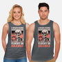Skull Coffee Silence-Unisex-Basic-Tank-Studio Mootant