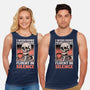 Skull Coffee Silence-Unisex-Basic-Tank-Studio Mootant