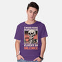 Skull Coffee Silence-Mens-Basic-Tee-Studio Mootant