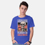 Skull Coffee Silence-Mens-Basic-Tee-Studio Mootant