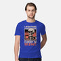 Skull Coffee Silence-Mens-Premium-Tee-Studio Mootant