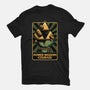 Elf Game Triangle-Womens-Basic-Tee-Studio Mootant