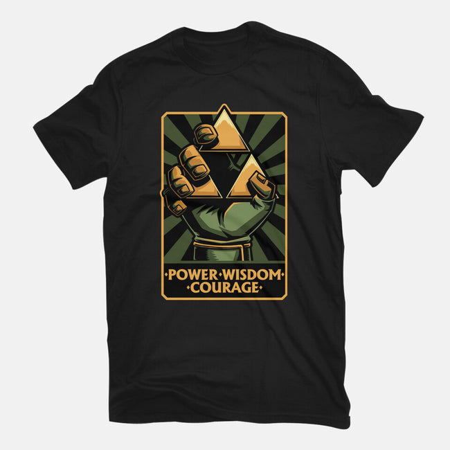 Elf Game Triangle-Youth-Basic-Tee-Studio Mootant
