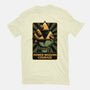 Elf Game Triangle-Mens-Basic-Tee-Studio Mootant