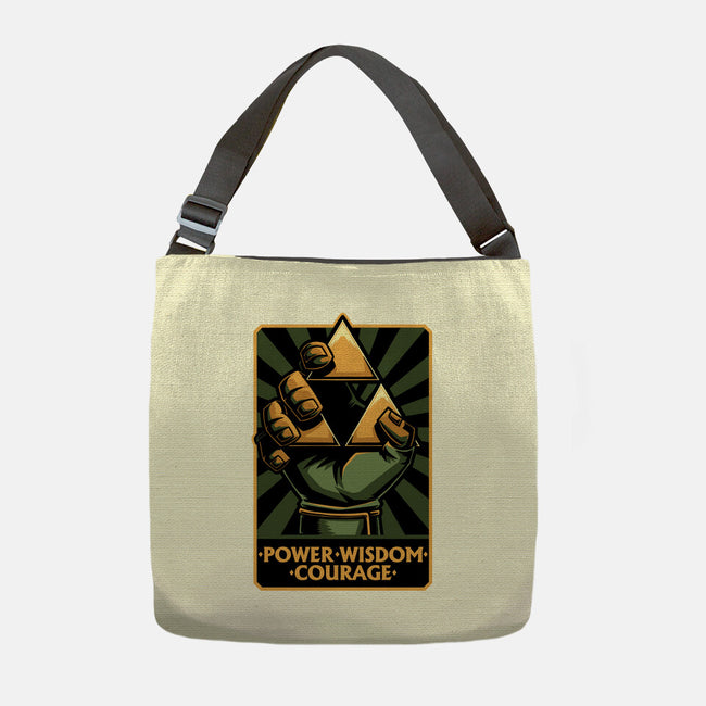 Elf Game Triangle-None-Adjustable Tote-Bag-Studio Mootant