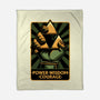 Elf Game Triangle-None-Fleece-Blanket-Studio Mootant