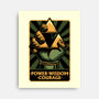 Elf Game Triangle-None-Stretched-Canvas-Studio Mootant