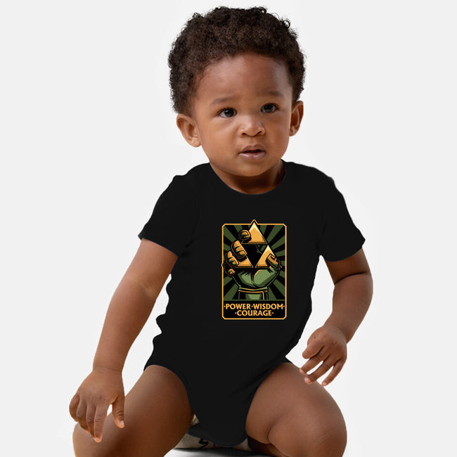 Elf Game Triangle-Baby-Basic-Onesie-Studio Mootant