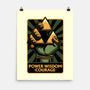 Elf Game Triangle-None-Matte-Poster-Studio Mootant