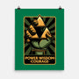 Elf Game Triangle-None-Matte-Poster-Studio Mootant