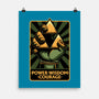 Elf Game Triangle-None-Matte-Poster-Studio Mootant